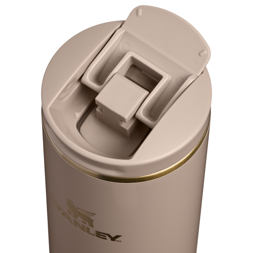 Stanley 1913 Transit Flip Top Mug 16 oz Spring Reset Collection in Bedrock Gloss  | Lid Detailed View
