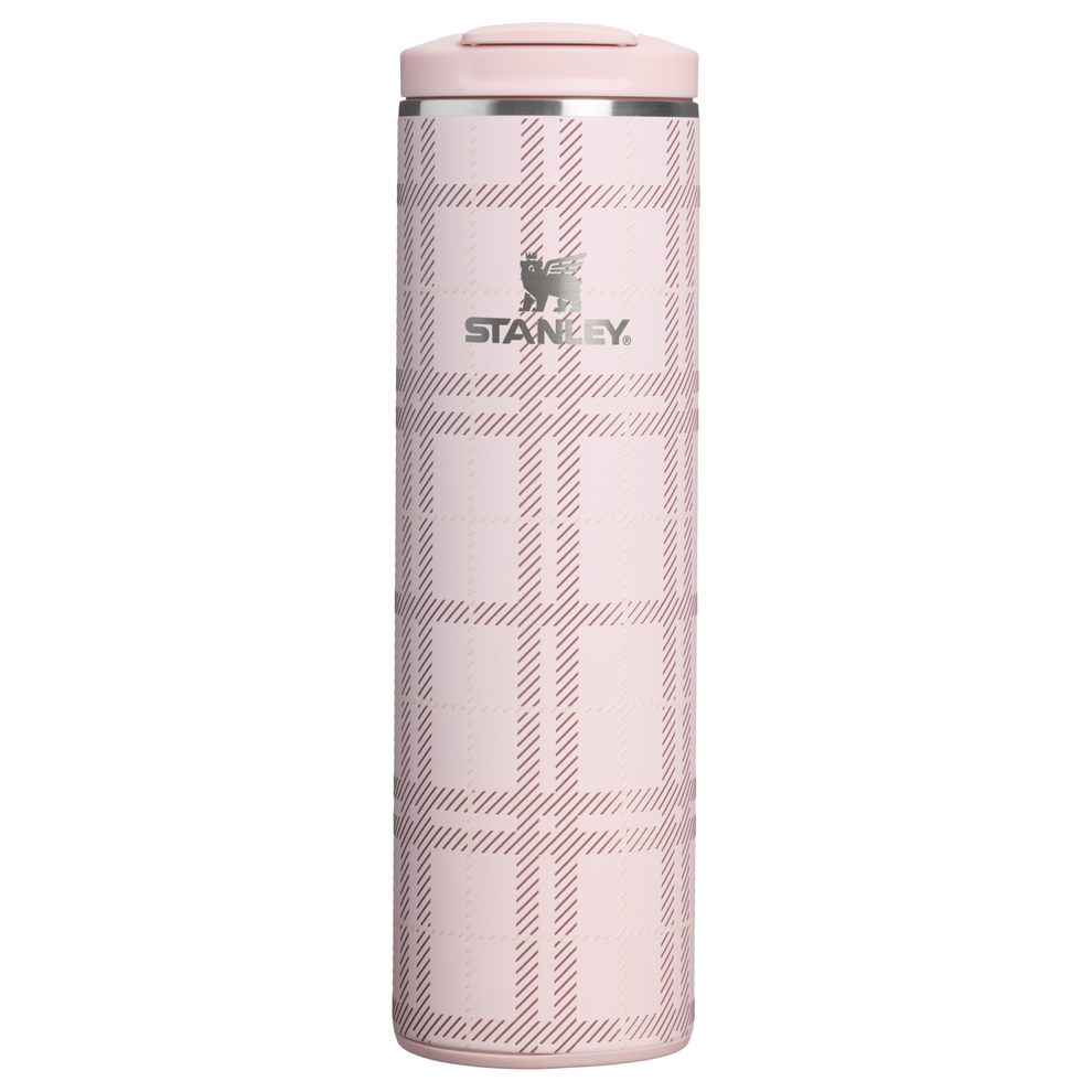 Stanley 1913 Transit Flip Top Mug 16 oz Spring Reset Collection in Blossom Plaid | Front View