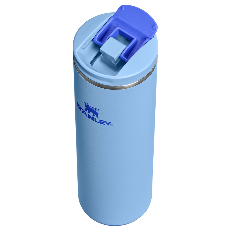 Stanley 1913 The Transit Flip Top Mug 16 OZ in Blue Sky | Lid Detailed View