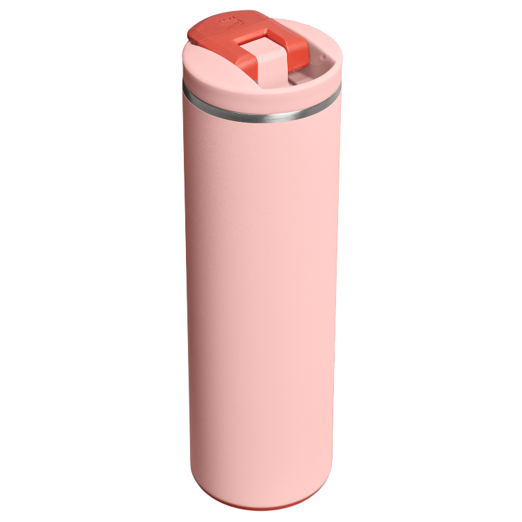 Stanley 1913 The Transit Flip Top Mug 16 OZ in Peach Rose | Back View