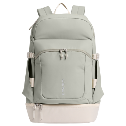 Stanley 1913 The Vitalize™ Backpack 30.9 QT in Sage Grey | Front Back View