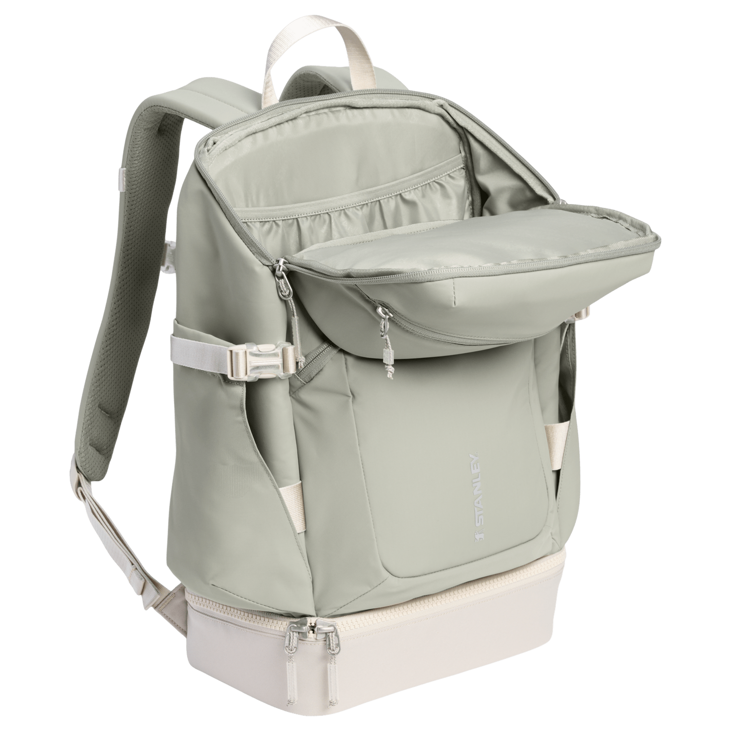 Stanley 1913 The Vitalize™ Backpack 30.9 QT in Sage Grey | View 2