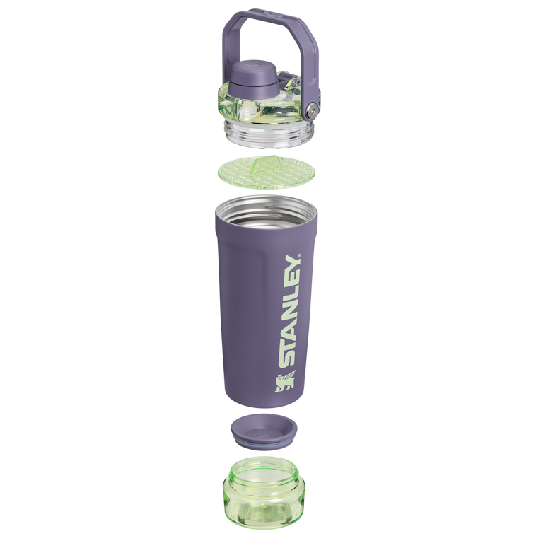 Stanley 1913 The Vitalize™ Shaker Bottle 20 OZ in Purple Umbra | Cross Section View