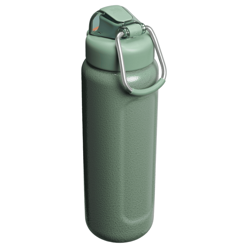Stanley 1913 The Wellspring Bottle 24 OZ in Hammertone Green | Back View