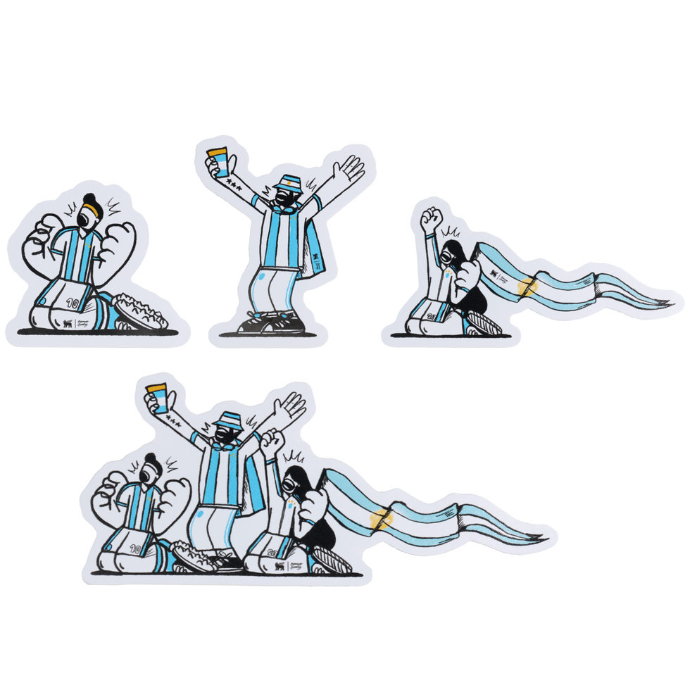 Stanley 1913 Stanley 1913 x Argentina Country Collection Sticker Pack in Team Light Blue White