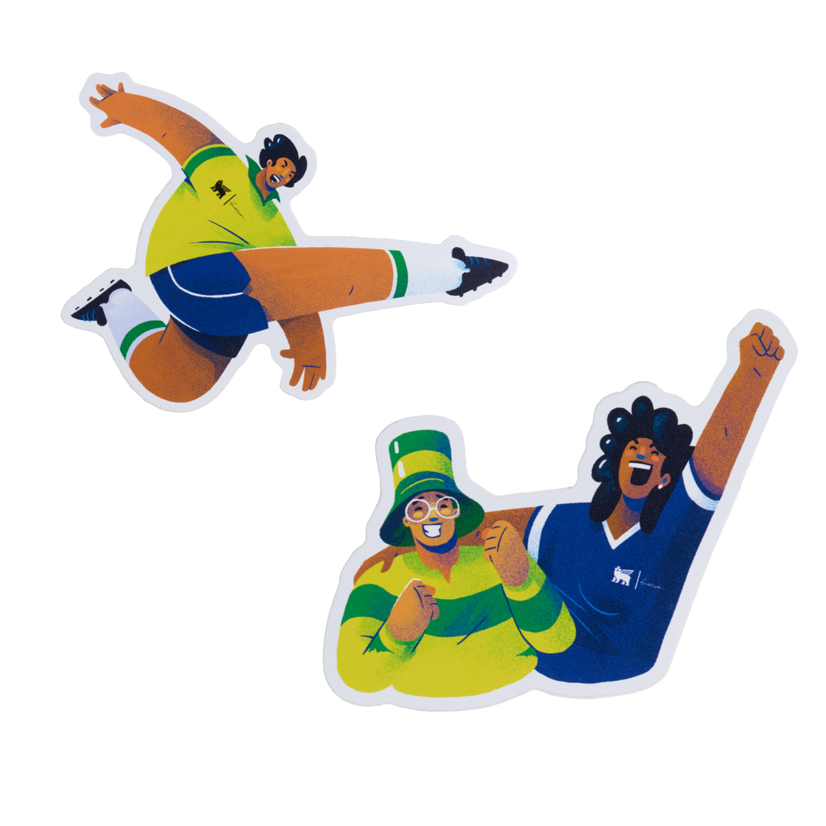 Stanley 1913 Stanley 1913 x Brazil Country Collection Sticker Pack in Team Yellow Green