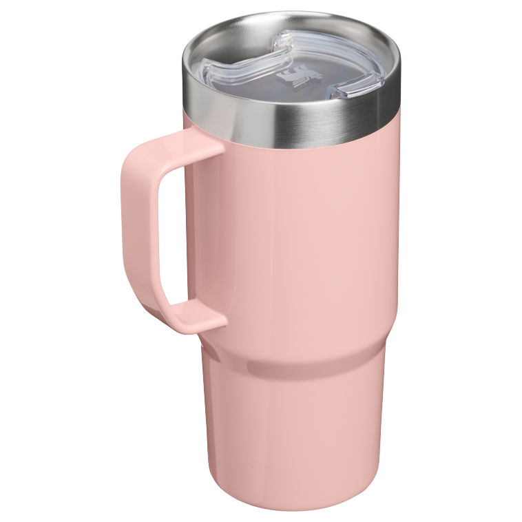 Stanley 1913 Everyday Suburban Mug 16 OZ in Peach Rose Gloss | Back View