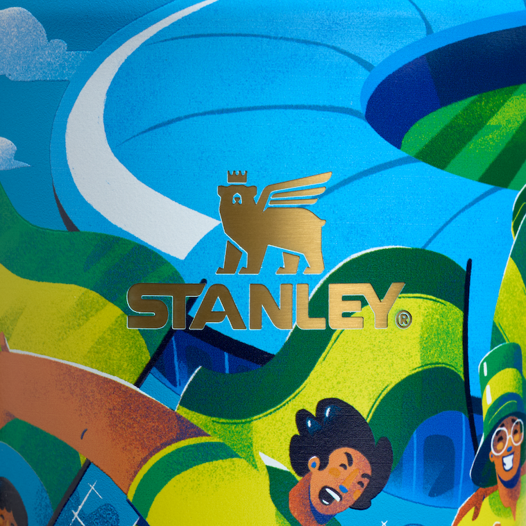 Stanley 1913 The Everyday Tumbler 16 OZ Fútbol Artist Collection Brazil in Brazil | Detailed View