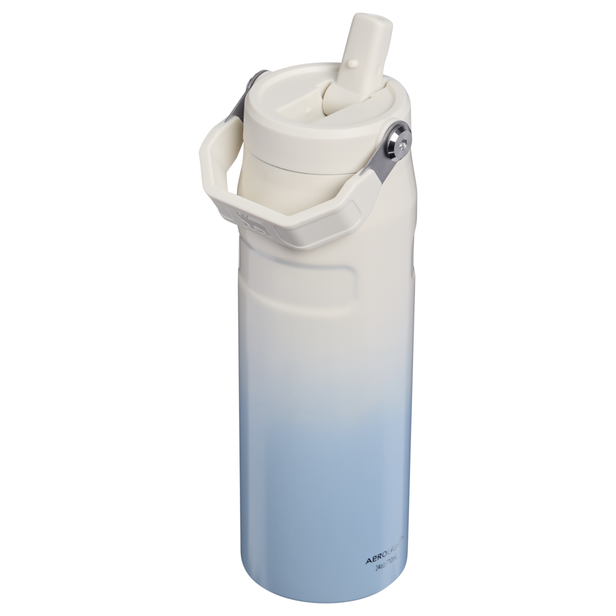Stanley 1913 The IceFlow™ Bottle with Flip Straw Lid 24 OZ in Blue Dream Gradient | Back View