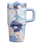 Swatch for Stanley 1913 The Quencher® ProTour Flip Straw Tumbler  20 OZ in Blue Dream Wildflower | Front View